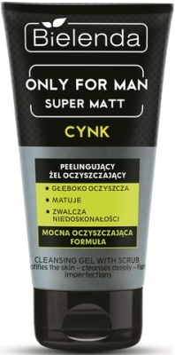 .BIELENDA Only For Men Super Mat Очищающий гель 150 г