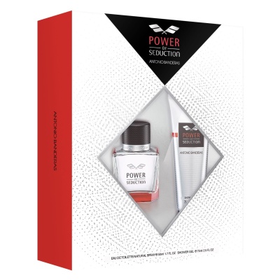 ANTONIO BANDERAS Power Of Seduction men set (50ml edt + 75ml sh/gel)