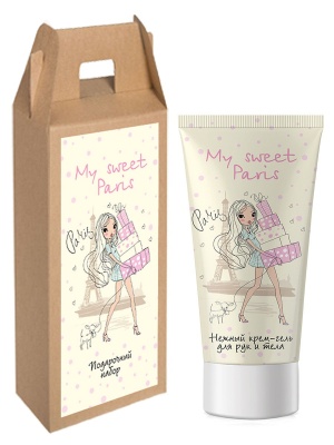 VILSEN Подарочный набор "My sweet Paris" (Крем-гель для рук и тела 150 мл) тюб.