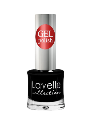 LAVELLECOLLECTION Лак для ногтей Gel Polish тон 40 черный 10 мл