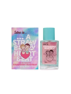 ПОНТИ ПАРФЮМ Love Is ... Strawberry Heartbeat Женская туалетная вода с феромонами 50 мл edt