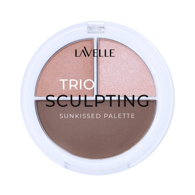 LAVELLECOLLECTION Палетка для контуринга Sunkissed Trio купить с доставкой по выгодной цене