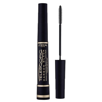 L'OREAL PARIS Telescopic Carbon Black Тушь для ресниц Черный уголь 8 мл купить с доставкой по выгодной цене