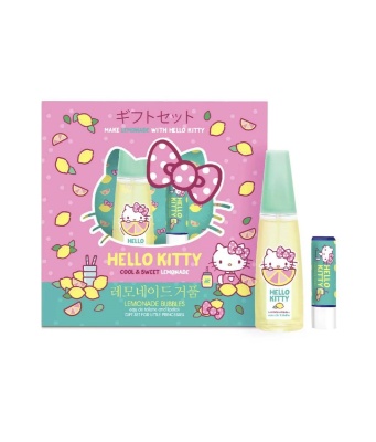 ПОНТИ ПАРФЮМ Gift Set For Little Princesses Lemonade Bubbles (Туалетная вода 50 мл.edt + Бальзам для губ 4,5 г)