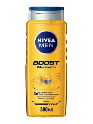 NIVEA Men Boost Гель для душа 500 мл