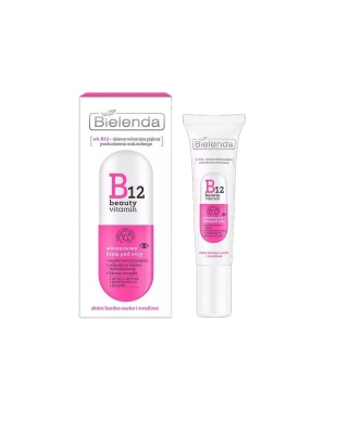 BIELENDA B12 BEAUTY VITAMIN Витаминный крем для области вокруг глаз, 15мл
