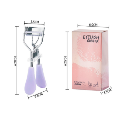 Щипцы для завивки ресниц, с зубчиками, цвет фиолетовый, в коробке купить с доставкой по выгодной цене