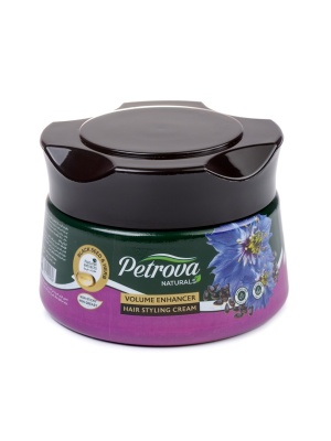 PETROVA Naturals Натуральный крем-стайлинг Экстра объем Масло семян черного тмина 140 мл