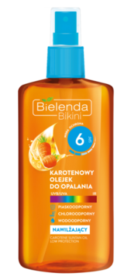 BIELENDA Bikini Sun Protection LineI Каротиновое масло для загара SPF6 150 мл