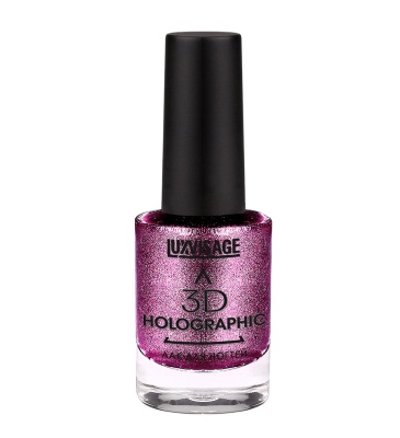 LUXVISAGE 3D HOLOGRAPHIC Лак для ногтей 709 Сиреневый агат