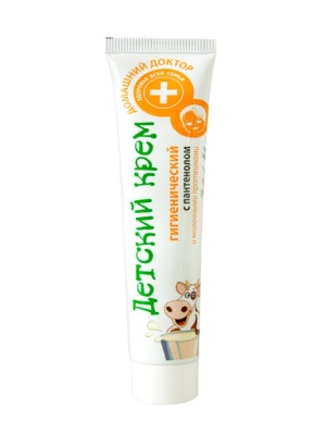 ДОМАШНИЙ ДОКТОР Детский крем гигиенический с пантенолом 42 мл