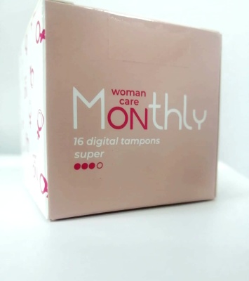 MONTHLY Digital Super Тампоны женские гигиенические 16 шт