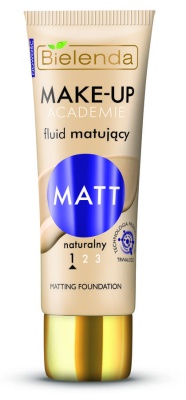 BIELENDA Make-up Academie Matt Матирующий тональный крем №2 бежевый 30 г купить с доставкой по выгодной цене