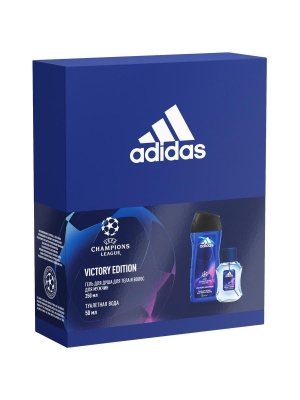 ADIDAS M Victory Edition ПН  Гель для душа  для тела и волос 250 мл + Туалетная вода 50 мл