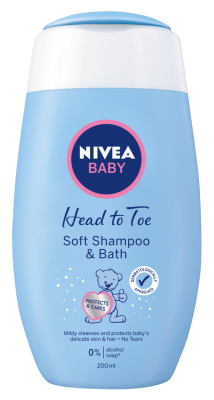 NIVEA Baby Нежный шампунь и пена 200 мл