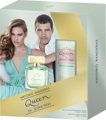ANTONIO BANDERAS Queen Of Seduction lady set (50ml edt + 50ml b/lotion)