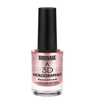 LUXVISAGE 3D Holographic Лак для ногтей 705 Розовое золото 11 г