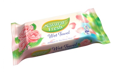 ECO Влажные Салфетки NATURAL FRESH 120 шт