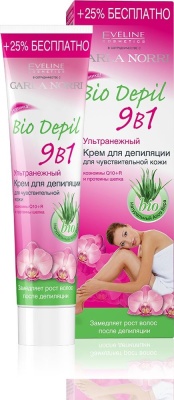 EVELINE Bio Depil Крем для депиляции 9 в 1 Ультранежный 125 мл