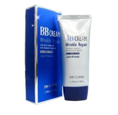 3W CLINIC Wrinkle Repair BB крем против морщин 50 мл купить с доставкой по выгодной цене