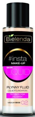 BIELENDA Insta Make-up - Skin Liquid №03 Golden Beige Тональный крем (с дозатором) 30 мл купить с доставкой по выгодной цене