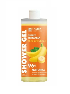 VILSEN Fresh Flesh Гель для душа Солнечный банан 520 мл