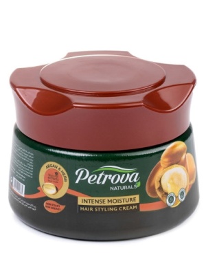 PETROVA Naturals Натуральный крем-стайлинг Интенсивное увлажнение Масло арганы 140 мл