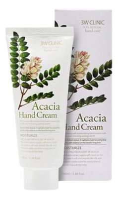 3W CLINIC Moisturize Acacia Hand Cream Крем для рук с экстрактом акации 100 мл