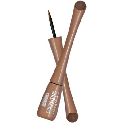PUPA Surprising Liners & Shadow Подводка для глаз и жидкие тени 2 в 1 тон 003 Яркий медный 2,5 мл (040288А003) купить с доставкой по выгодной цене
