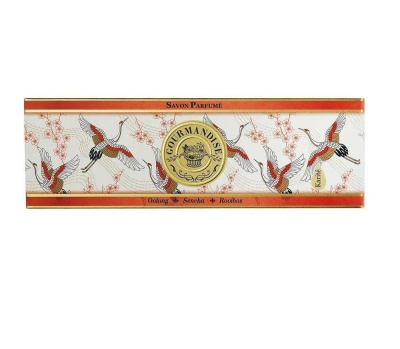 GOURMANDISE Набор натурального парфюмированного мыла Улун, Сенча, Ройбуш 3 х 100 г