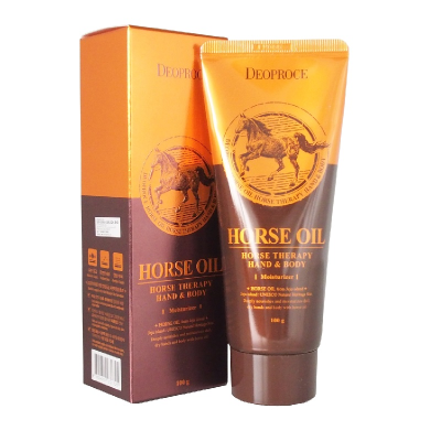 DEOPROCE Hand&Body - Horse Oil Крем для тела и рук с лошадиным жиром 100 г