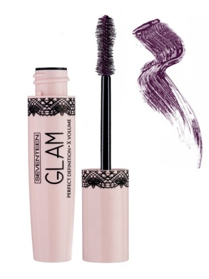 SEVENTEEN Тушь для ресниц Glam Идеальное разделение, супер объем №02 слива 13 мл купить с доставкой по выгодной цене