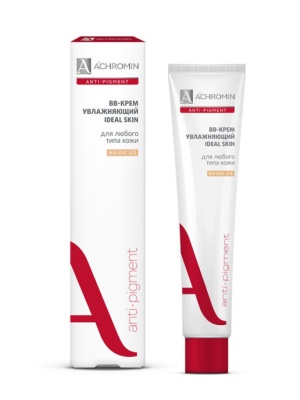 .ACHROMIN ВВ-крем для любого типа кожи , туба 50 мл тон 02 (темный) купить с доставкой по выгодной цене