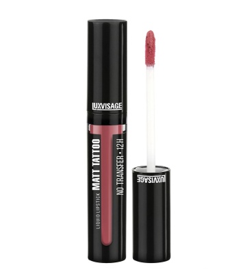 LUXVISAGE MATT TATTOO NO TRANSFER 12H Жидкая губная помада 106 Mauve