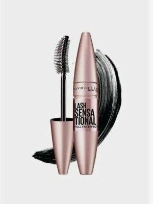 MAYBELLINE Lash Sensational Тушь для ресниц Черная, 9,5 мл купить с доставкой по выгодной цене