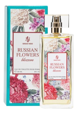 SERGIO NERO Russian Flowers Blossom lady 100ml edt
