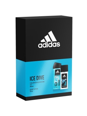 ADIDAS Ice Dive ПН М Гель для душа 250 мл + Душистая вода 75 мл
