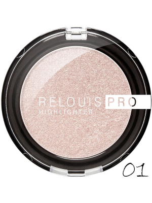 RELOUIS Хайлайтер компактный RELOUIS PRO Highlighter тон:01 PEARL